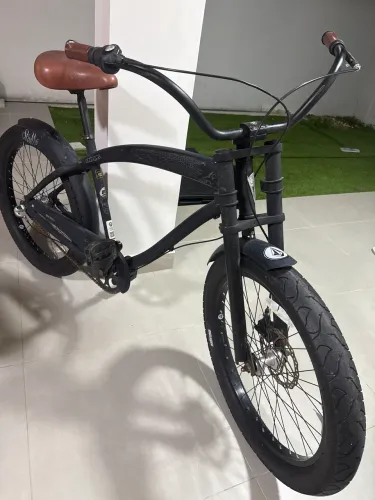 Bicicleta Nirve skull retrô