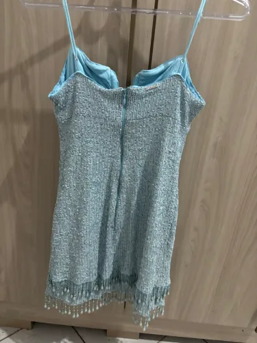 Vestido da colcci azul novo 