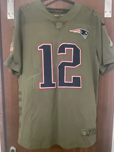 Nike NFL Jersey Salute to Service - New England Patriots - #12 Tom Brady