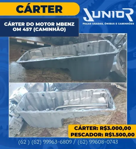 Cárter do Motor Mercedes Benz OM 457 (Caminhão)