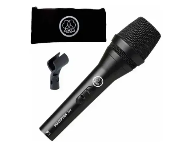 AKG P3 S Microfone dinâmico cardióide preto