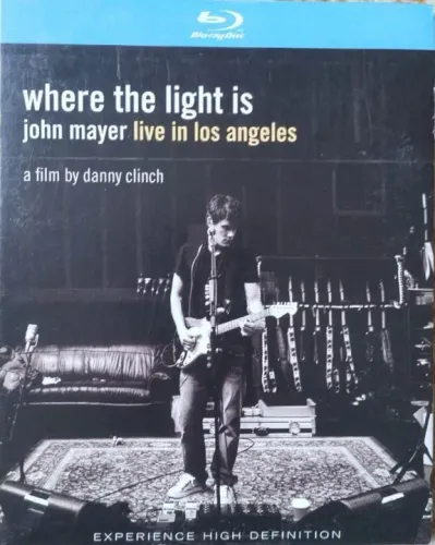 Blu-ray "John Mayer - Where The Light Is" - usado