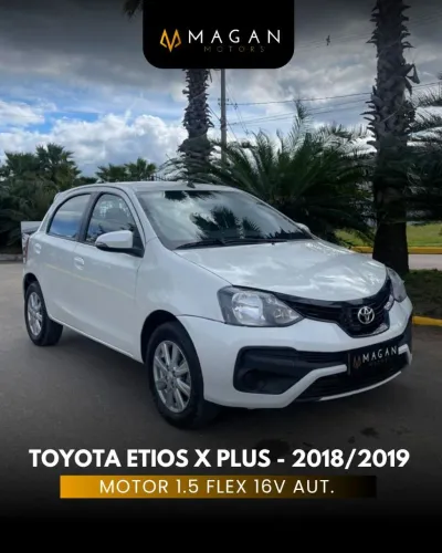 Toyota Etios X Plus 1.5 Flex 16V 5P Aut. 2019