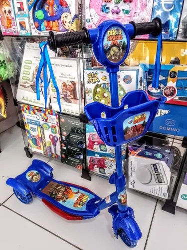 Patinete Infantil Dino's Sauros - Diversão Garantida!