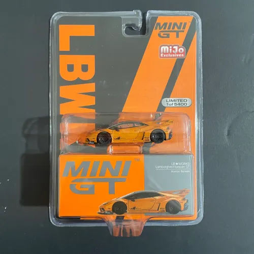 Mini GT - Huracan Arancio Borealis LBWK #355
