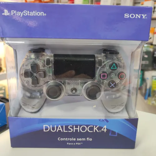 Controle Dualshock 4 Transparente - Original Sony
