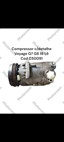Compressor de ar condicionado Voyage G7/G8 1.6