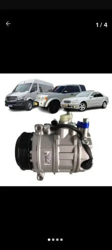 COMPRESSOR AR CONDICIONADO MERCEDES SPRINTER LAND ROVER USADO!