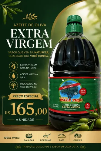 Azeite de oliva extra virgem