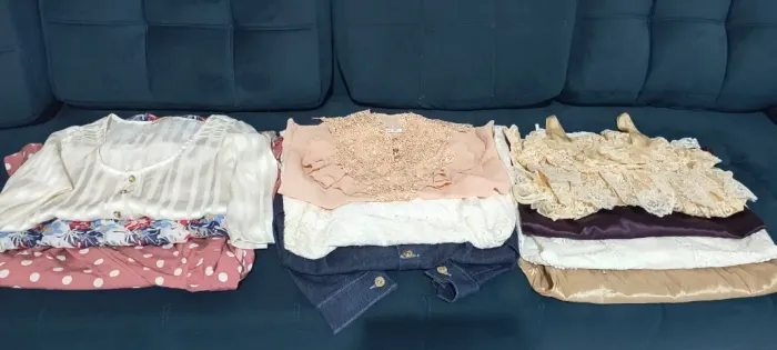 Lote de Roupas para Bazar Veste Nº 38