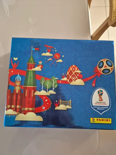 Box Álbum copa 2018 capa dura