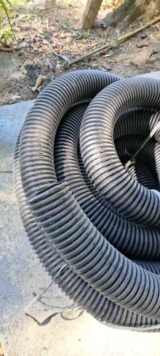 Tubo drenagem 100mm 20 m Novo