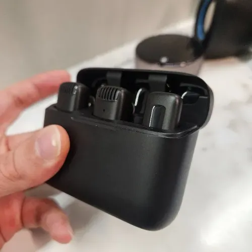 Microfone Lapela Sem Fio Ulanzi p/ iPhone USB-C ? Novo, sem uso