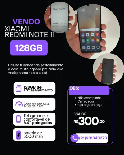 Vendo mi note 11