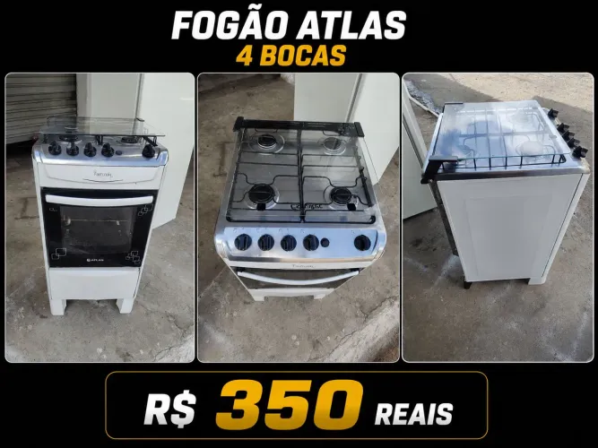 FOGÃO ATLAS 4 BOCAS