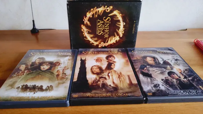 Trilogia Sr. dos Anéis em dvd