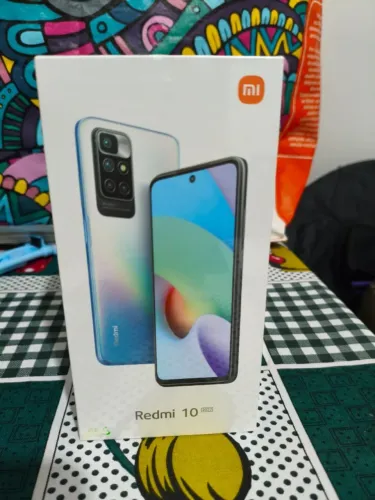 NOVO Celular Redmi 10, 6GB RAM e 128GB ROM