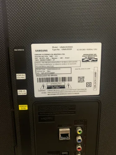 TV SAMSUNG 49 POLEGADAS COM DEFEITO