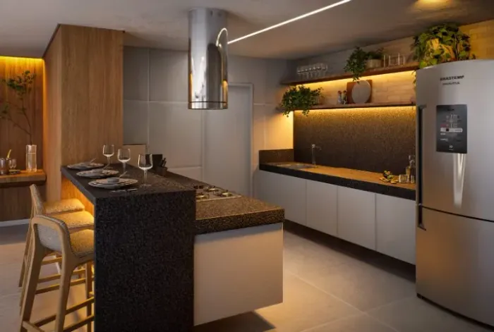 Fachada Revestida 2 e 3/4- Gênova Residenziale
