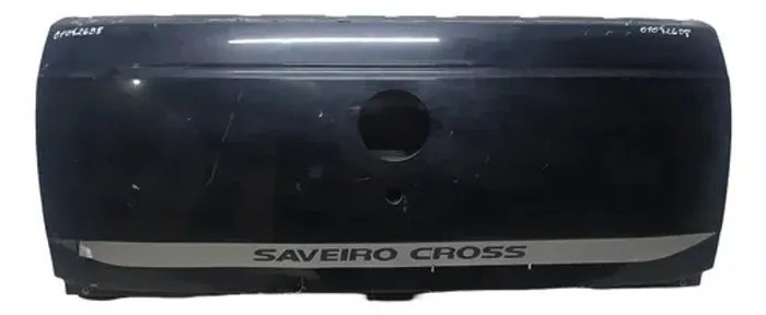 Tampa Traseira Saveiro Cross G7 G8 2017 2018 2019 Original G Preto