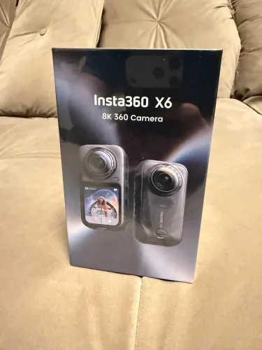 Insta360 X6 NOVA NA CAIXA