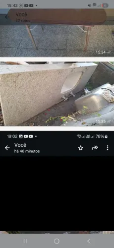 Bancada de lavatório e tanque 