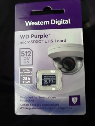Cartão SD Western Digital 512 gb ORIGINAL - 3 unidades 