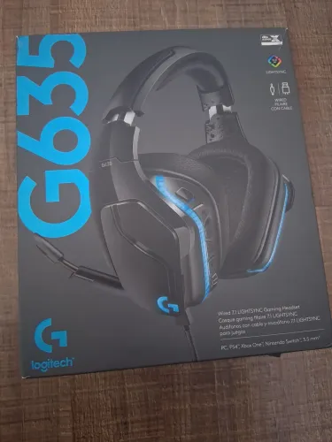 Fone Headset Gamer Logitech G635 USB/P2 7.1 RGB 2678.