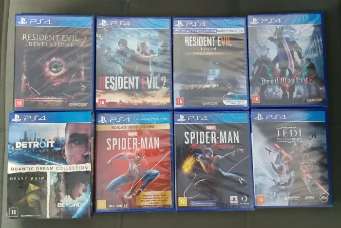 JOGOS PS4 (NOVO E LACRADO)