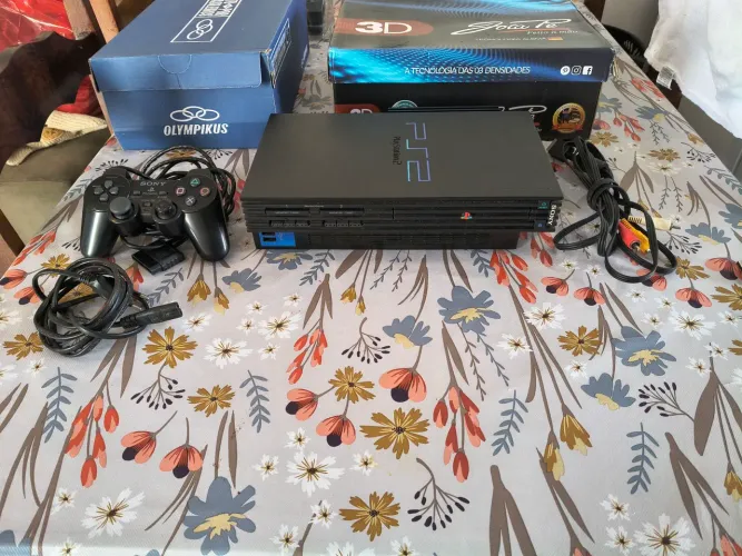 Ps2 Playstation 2 FAT Leitor funcionando