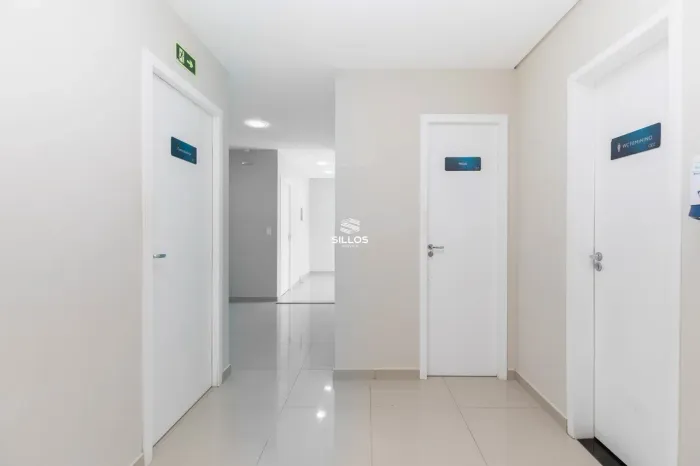 Sala Comercial para Locação com 186m² no Cabral em Curitiba