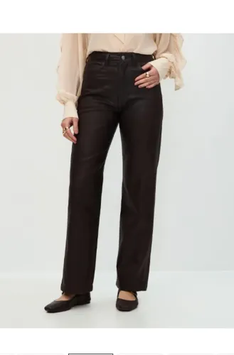 Calça resinada 40 Renner / Marfinno feminina preta