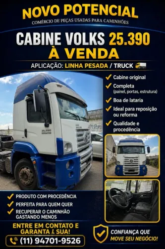 CABINE VOLKS 25.390