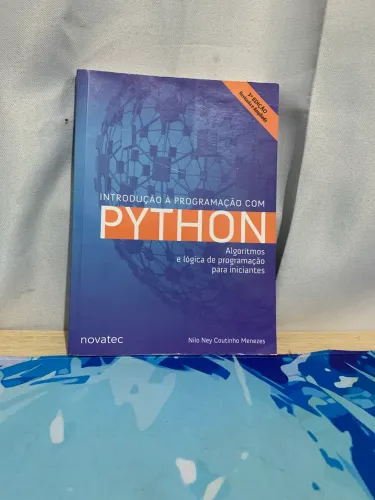 Livro Introdução à Programação com Python - 3ª Edição (Nilo Ney) - Seminovo
