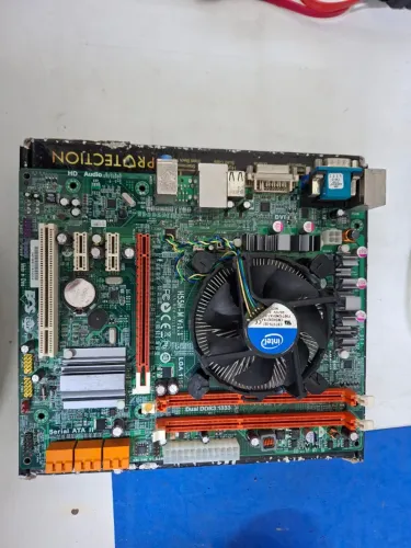 Kit processador Core i5 760 2.8GHz e placa mãe