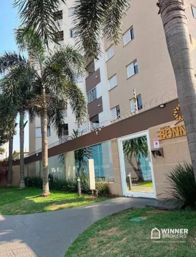 Apartamento com 3 dormitórios para alugar, 63 m² por R$ 3.800/mês - Vila Bosque - Maringá/