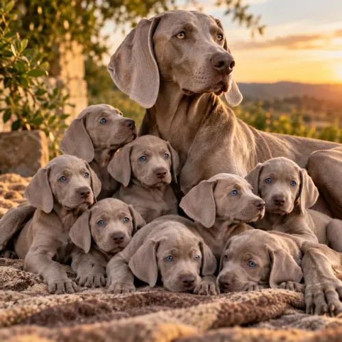 ? WEIMARANER ? FILHOTES DISPONÍVEIS