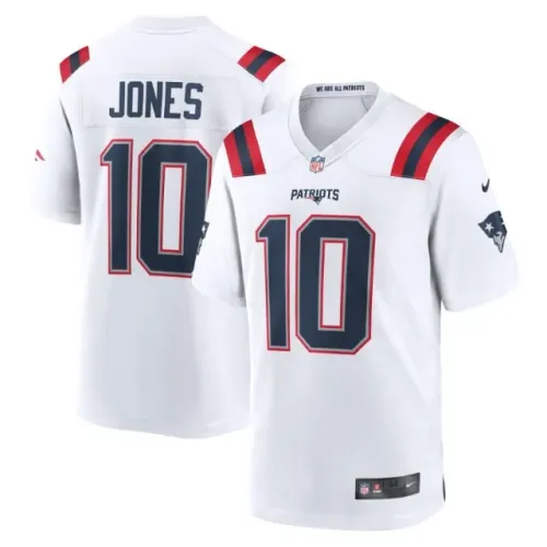 [Original EUA] Camisa NFL New England Patriots Mac Jones Nike Player Game L