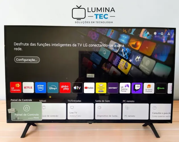 Smart TV 55" LG 4K UHD | ThinQ AI | WebOs 24 | Na caixa | ESTADO DE NOVA | TU801C0SA