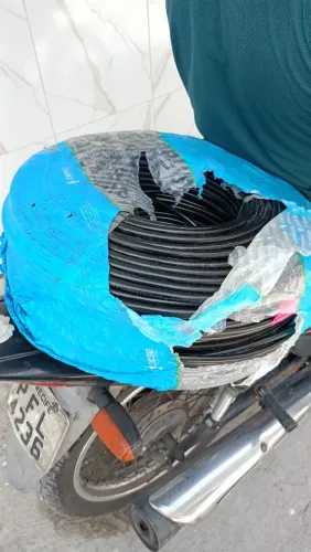 Cabo padrão Celpe 7 reais o metro de alumínio