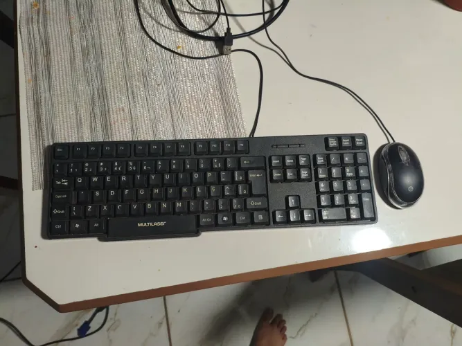 Teclado e mouse