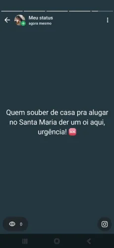 PROCURANDO CASA NA REGIÃO DO SANTA MARIA