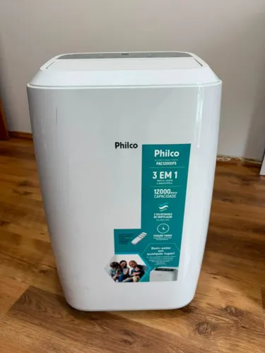 Ar Condicionado Portátil Philco 12000 Btu 3 Em 1 Branco 220v