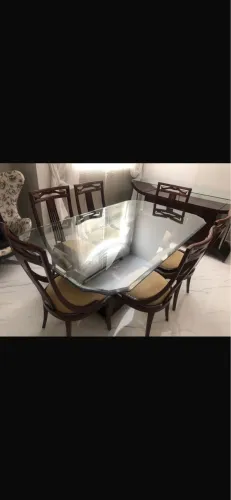 Tampo de Vidro para Mesa 1,80 x 1,20 m - Bordas Trabalhadas e Lapidadas