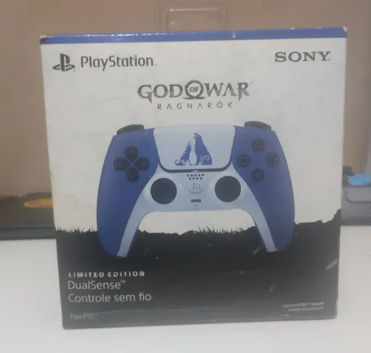 Dualsense edição limitada God of war lacrado