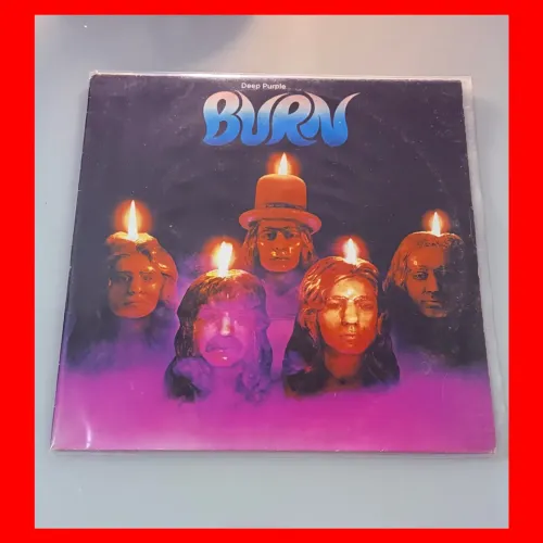 Disco Vinil Lp Álbum Deep Purple Burn de 1974 Rock Clássico!