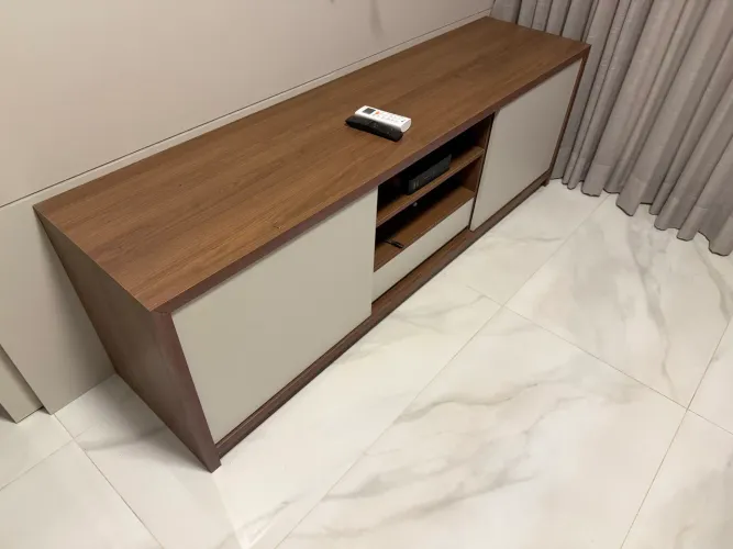 Rack Planejado Premium em MDF - 1,80m | Design Moderno e Sofisticado