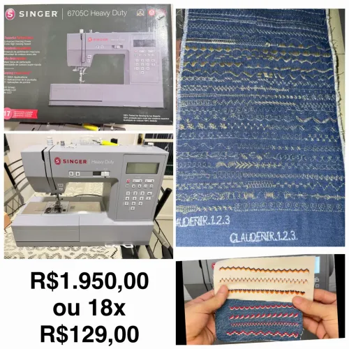 Maquina de costura automatica