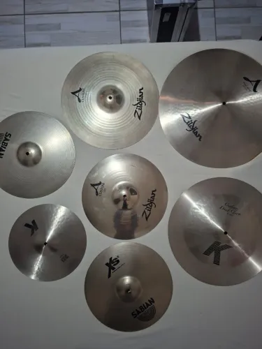 SET DE PRATOS PROFISSIONAIS ZILDJIAN / SABIAN