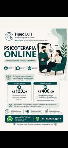 Psicoterapia on-line 